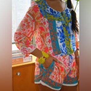 BCBGMaxAzria romper size small zip front